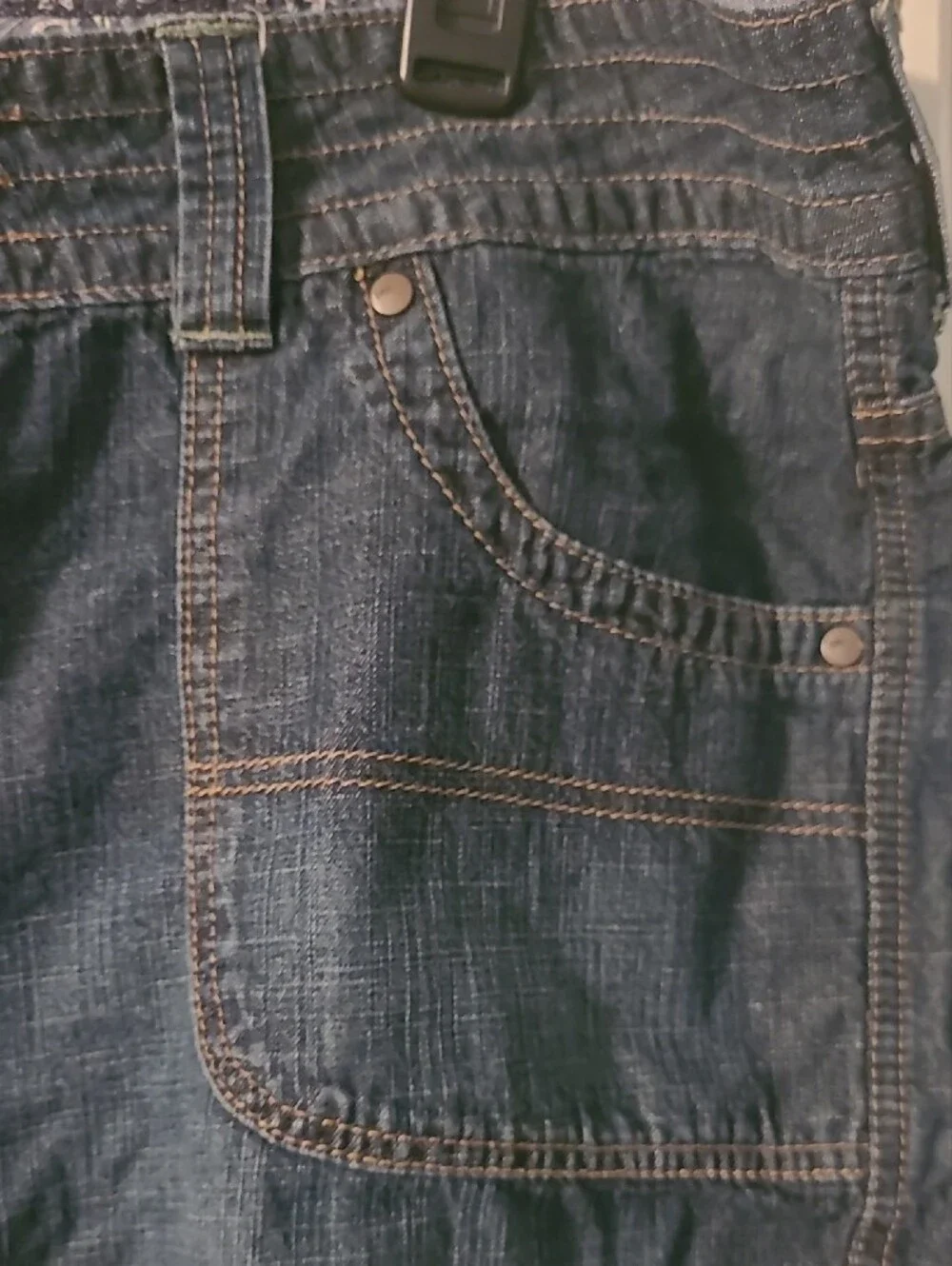 Dark Blue Denim Women's Shorts Lee 18WM